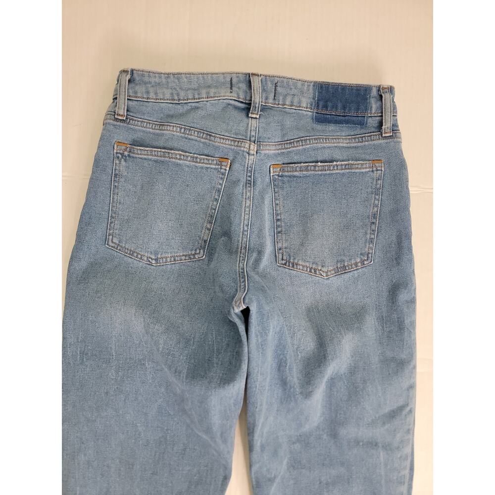 Abercrombie & Fitch Mom Jeans SZ 28 Curve Love High Rise Tapered Stretch 28/6L - Picture 8 of 8